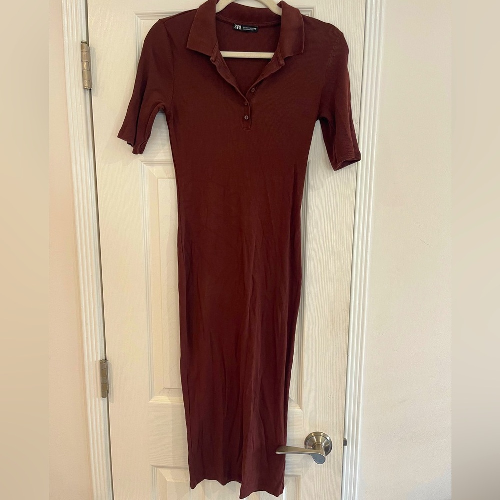 Zara fitted dress